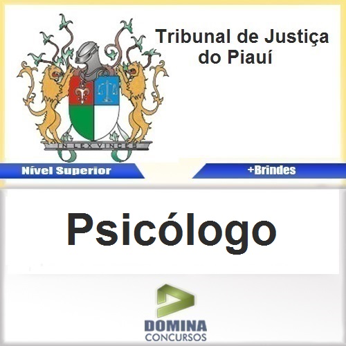 Apostila Concurso TJ PI 2015 Psicólogo