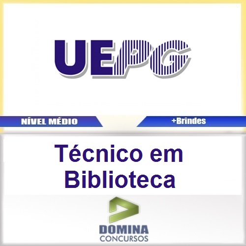 Apostila Concurso UEPG 2015 Técnico em Biblioteca