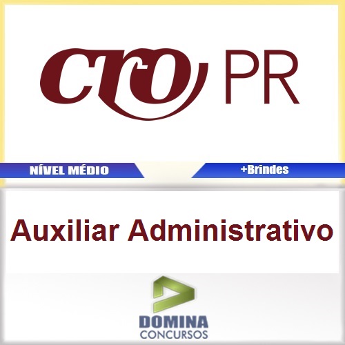 Apostila Concurso CRO PE 2016 Auxiliar Administrativo