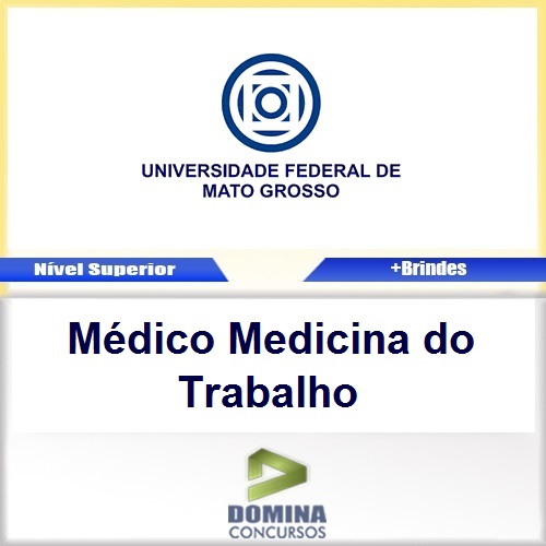 Apostila UFMT 2016 Médico Medicina do Trabalho