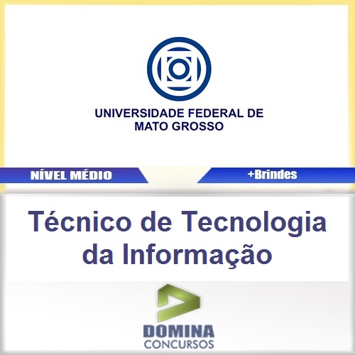 Apostila UFMT Técnico de Tecnologia da Informação
