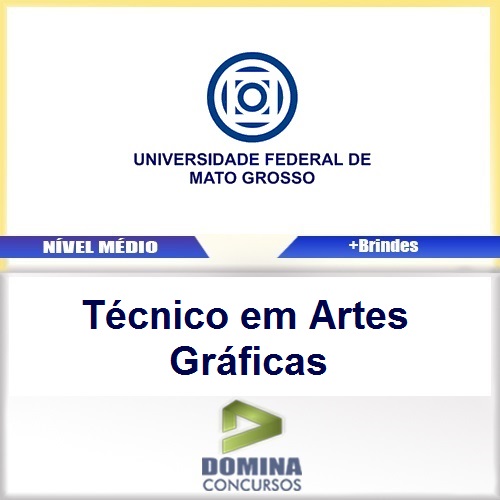 Apostila UFMT 2016 Técnico em Artes Gráficas