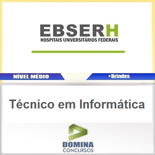 Apostila EBSERH FURG 2016 Técnico em Informática