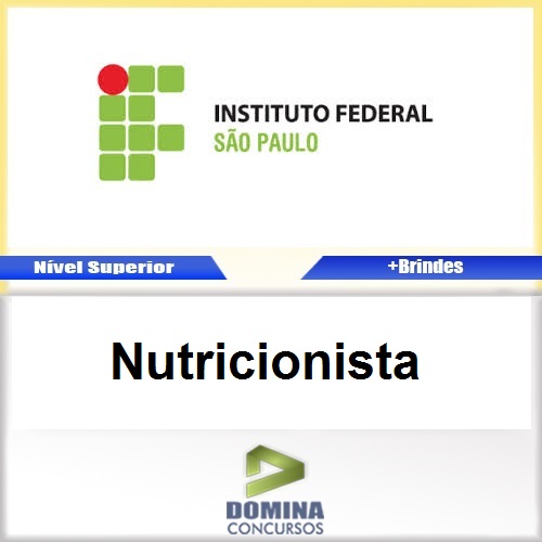 Apostila Concurso IFSP 2016 Nutricionista