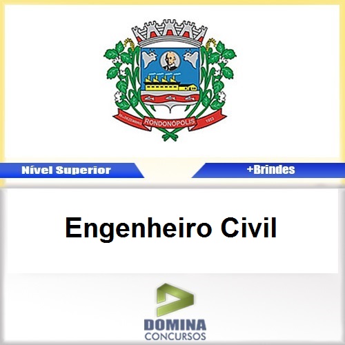 Apostila Prefeitura Rondonópolis 2016 Engenheiro Civil