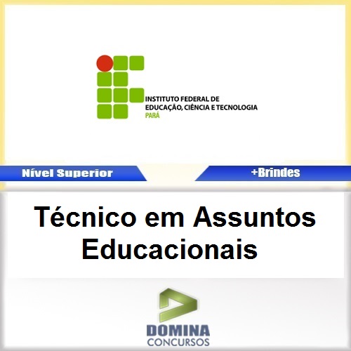 Apostila IFPA 2016 Técnico em Assuntos Educacionais