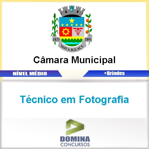 Apostila Câmara Nova Iguaçu RJ Técnico em Fotografia