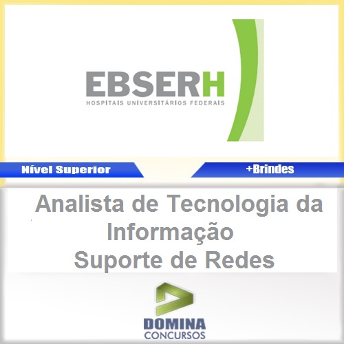Apostila EBSERH Analista TI Suporte de Redes AOCP