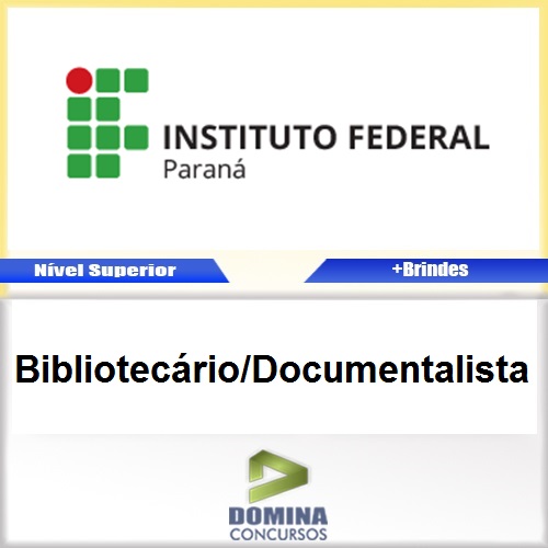 Apostila Concurso IFPR 2016 Bibliotecário Documentalista