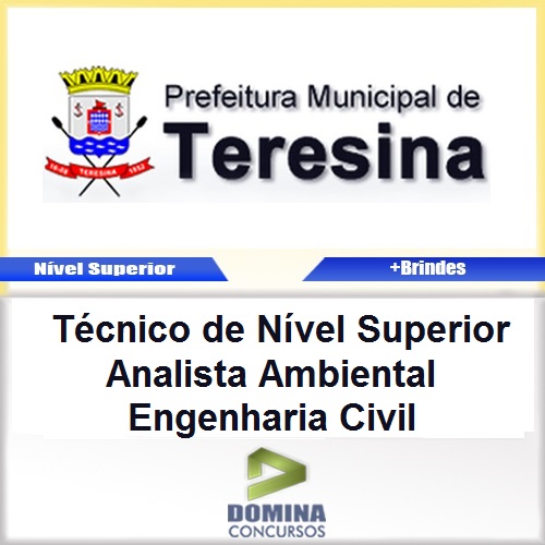 Apostila Teresina Técnico Nível Superior Engenharia Civil