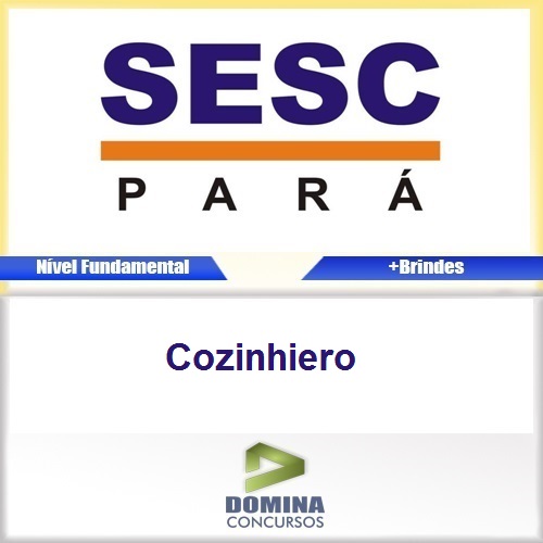 Apostila SESC-DR PA 2016 Cozinheiro PDF