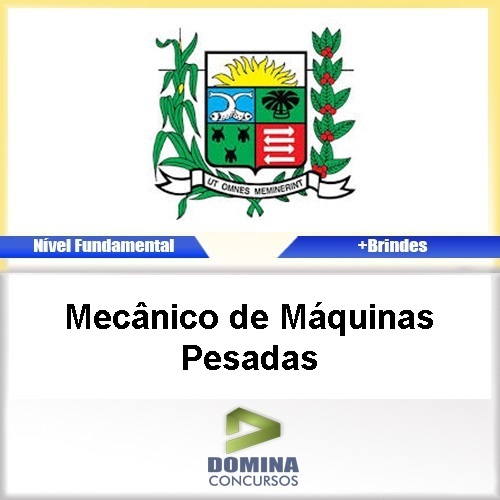 Apostila Araxá MG Mecânico de Máquinas Pesadas PDF