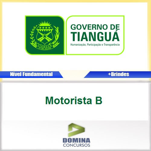 Apostila Prefeitura de Tianguá 2016 Motorista B PDF