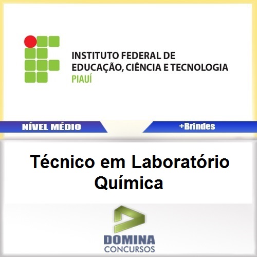 Apostila IFPI 2016 Técnico em Laboratório Química PDF