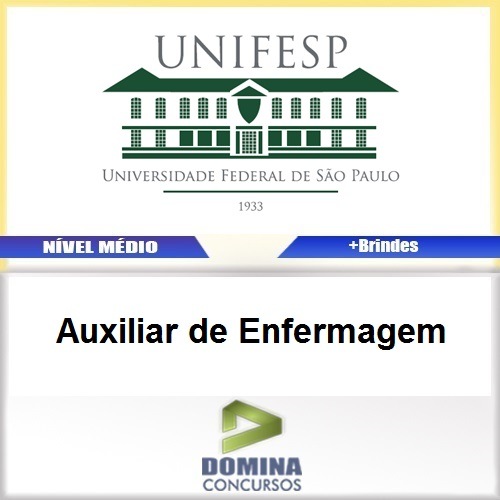 Apostila UNIFESP 2016 Auxiliar de Enfermagem PDF