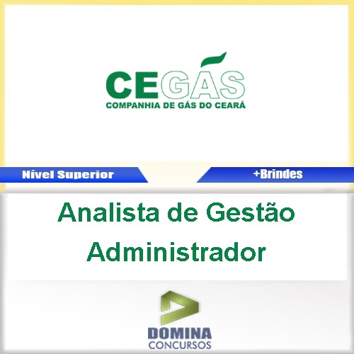 Apostila Concurso Cegás 2016 Analista Administrador