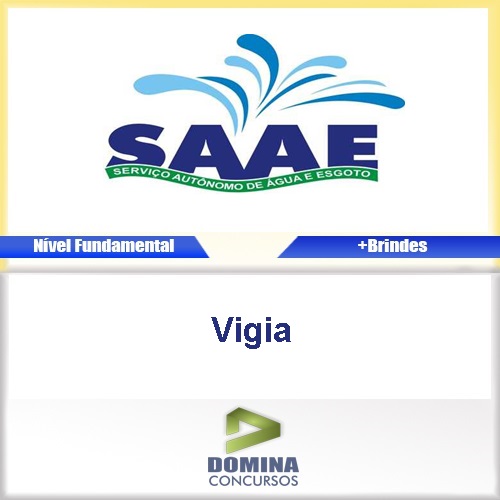 Apostila Concurso SAAE BA 2017 Vigia