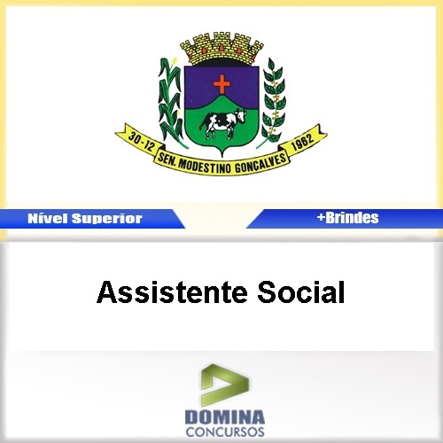 Apostila Modestino Gonçalves MG Assistente Social PDF