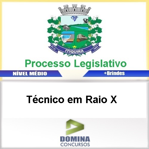 Apostila Itiquira MT 2017 Técnico em Raio X PDF