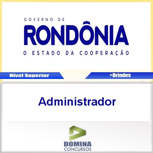 Apostila Concurso SESAU RO 2017 Administrador