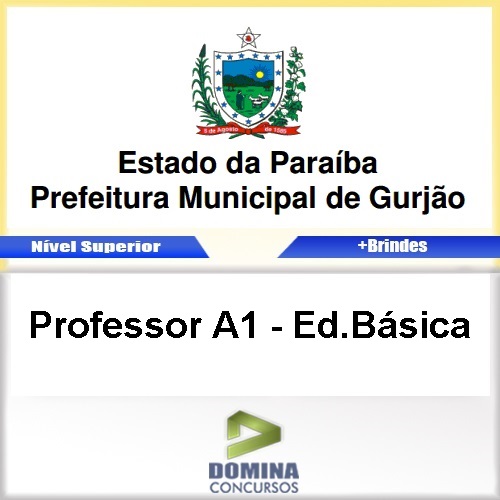 Apostila Gurjão PB 2017 Professor A1 Ed Básica PDF