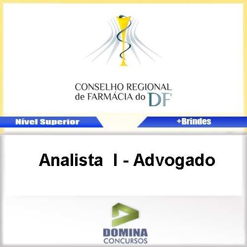 Apostila Concurso CRF DF 2017 Analista I Advogado