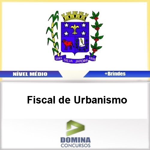 Apostila Silva Jardim RJ 2017 Fiscal de Urbanismo