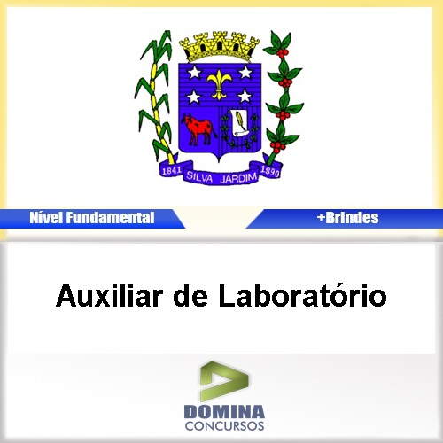 Apostila Silva Jardim RJ 2017 Auxiliar de Laboratório