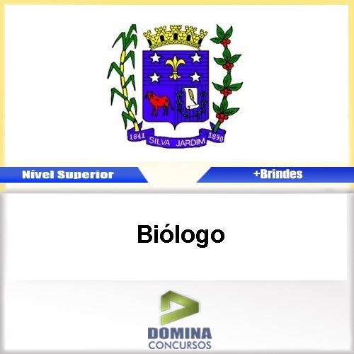 Apostila Concurso Silva Jardim RJ 2017 Biólogo PDF