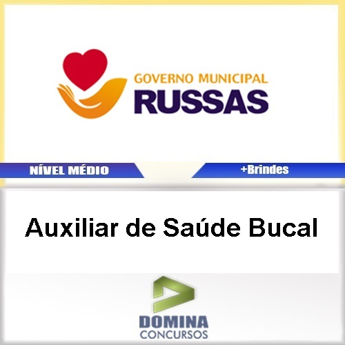 Apostila Russas CE 2017 Auxiliar de Saúde Bucal