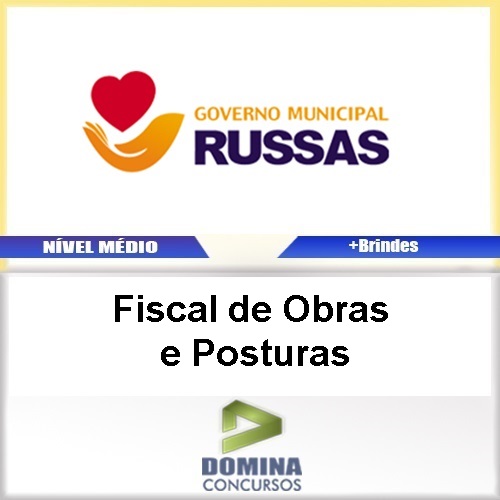 Apostila Russas CE 2017 Fiscal de Obras e Posturas