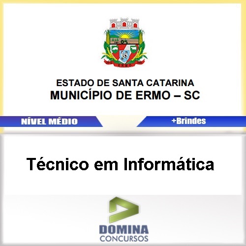Apostila ERMO SC 2017 Técnico em InformáticaApostila ERMO SC 2017 Técnico em Informática