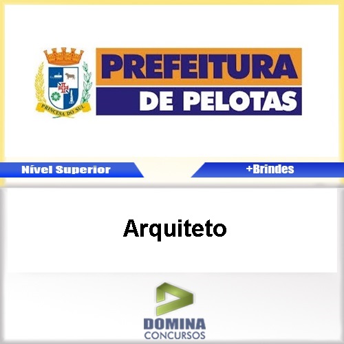 Apostila Concurso Pelotas RS 2017 Arquiteto