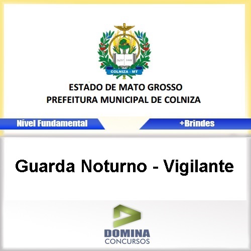 Apostila Colniza 2017 Guarda Noturno Vigilante
