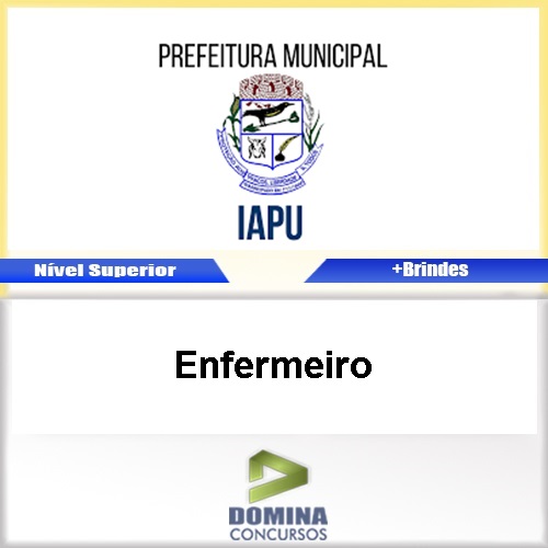 Apostila Concurso Iapu MG 2017 Enfermeiro