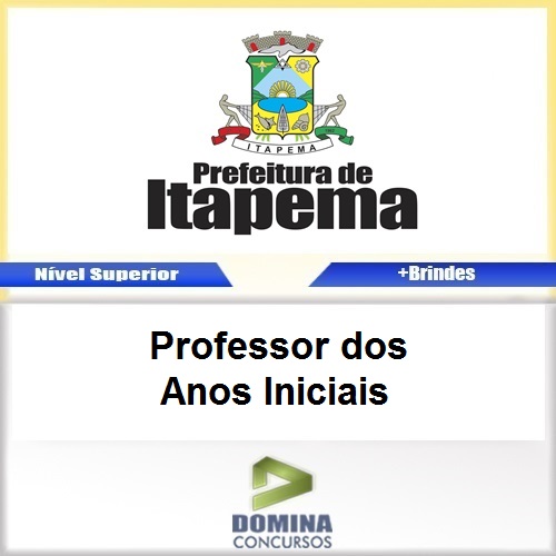 Apostila Itapema SC 2017 Professor dos Anos Iniciais