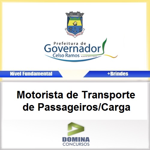 Apostila Celso Ramos SC 2017 Motorista Passageiros