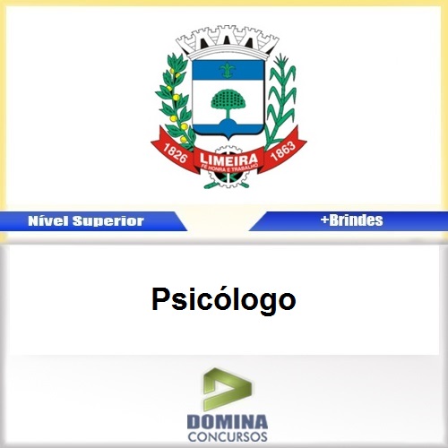 Apostila Concurso Limeira SP 2017 Psicólogo