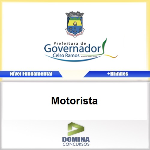 Apostila Concurso Celso Ramos SC 2017 Motorista