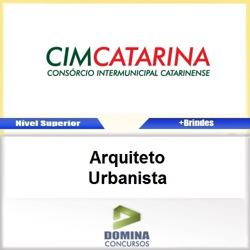 Apostila CIMCATARINA 2017 Arquiteto Urbanista