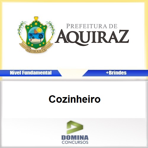 Apostila Concurso Aquiraz CE 2017 Cozinheiro PDF