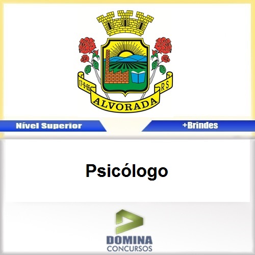 Apostila Concurso Alvorada RS 2017 Psicólogo PDF