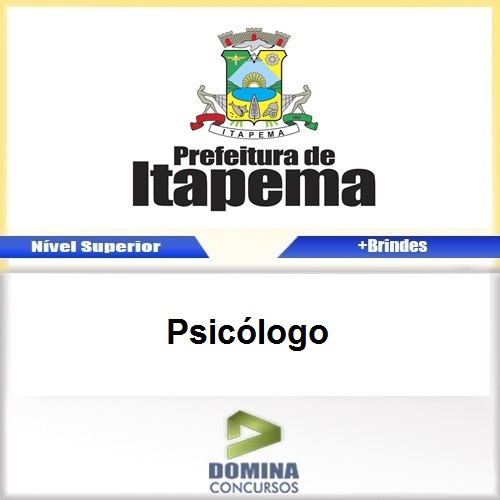 Apostila Concurso Itapema SC 2017 Psicólogo PDF