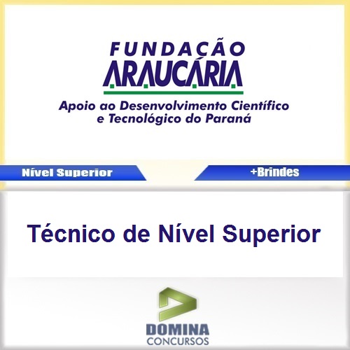 Apostila Fundação Araucária PR TEC de Nível Superior