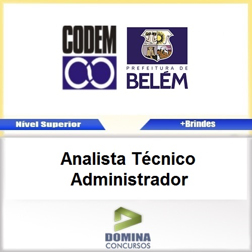 Apostila Concurso CODEM 2017 Administrador PDF