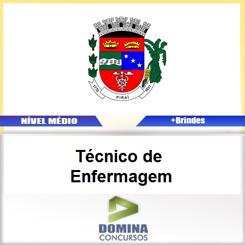 Apostila Piraí RJ 2017 Técnico de Enfermagem PDF