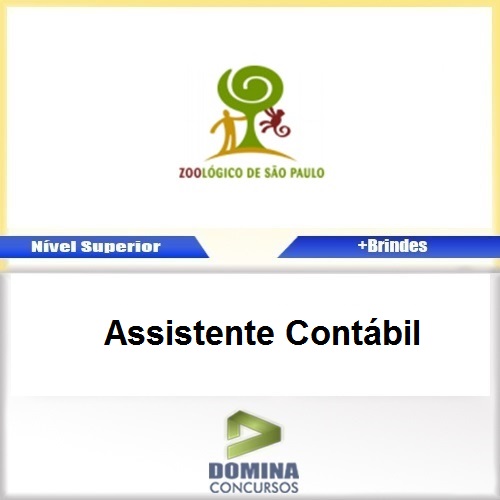 Apostila Concurso Zoo SP 2017 Assistente Contábil
