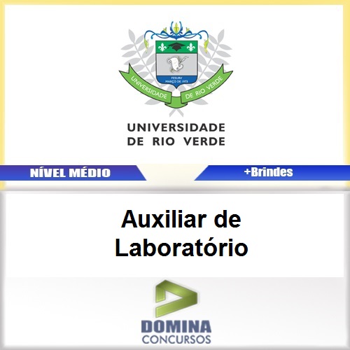 Apostila UniRV 2017 Auxiliar de Laboratório Download