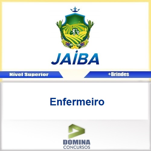 Apostila Concurso Jaíba MG 2017 Enfermeiro