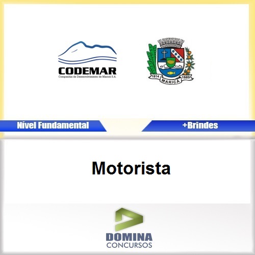 Apostila Concurso CODEMAR RJ 2017 Motorista